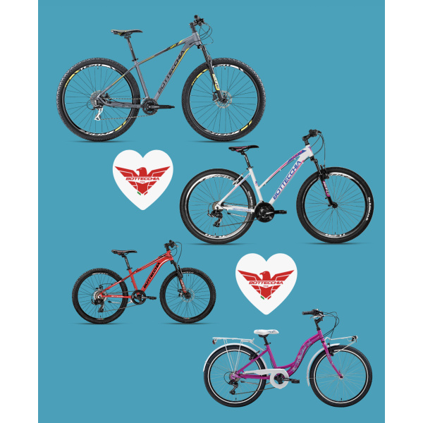 OFFERTA 4 MTB BOTTECCHIA | 2 ADULTI + 2 JUNIOR