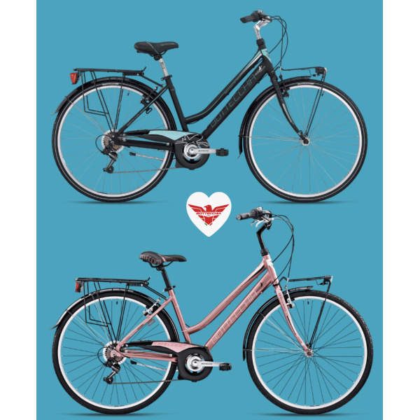 DUE BICI BOTTECCHIA DA PASSEGGIO: UOMO e DONNA
