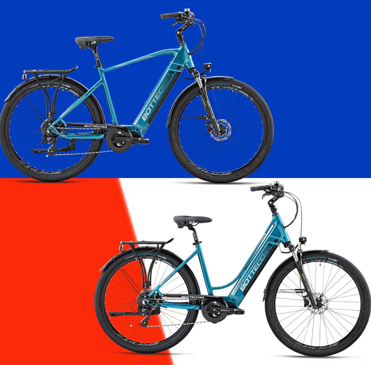 DUE E-TREKKING BOTTECCHIA CAMBRIDGE 630Wh Oli Sport Plus da 85Nm