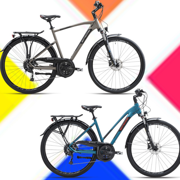 DUE BICI TREKKING BOTTECCHIA: UOMO e DONNA